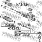 Пыльник рулевой рейки FEBEST