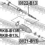 Наконечник рулевой FEBEST