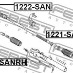 Тяга рулевая FEBEST