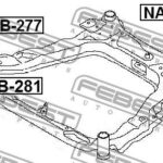 Сайлентблок NAB-281 FEBEST