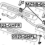 Тяга стабилизатора передняя левая FEBEST