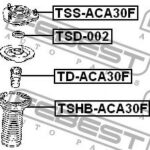Пыльник амортизатора передний TOYOTA RAV4 ACA3#/GSA3# 2005-2013 TSHB-ACA30F FEBEST