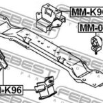 Опора двигателя MM-010 FEBEST