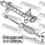 Наконечник рулевой правый FEBEST