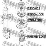 Подшипник опоры амортизатора RNB-LOG FEBEST