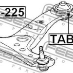 Сайлентблок передний переднего рычага FEBEST