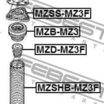 Подшипник опоры амортизатора MZB-MZ3 FEBEST