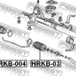 Пыльник рулевой рейки FEBEST