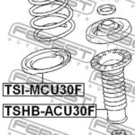 Пыльник амортизатора TSHB-ACU30F FEBEST