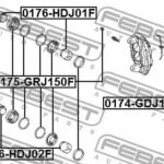 Поршень суппорта 0176-HDJ01F FEBEST