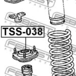 Отбойник амортизатора задний TOYOTA MARK 2 96-00 TD-GX100R FEBEST