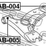 Сайлентблок рычага передний CHERY TIGGO T11 2006-2013 CYAB-005 FEBEST