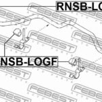 Тяга стабилизатора передняя в сборе RENAULT LOGAN, SANDERO RNSB-LOGR FEBEST