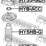 Отбойник переднего амортизатора FEBEST
