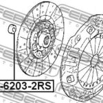 Подшипник шариковый TOYOTA CAMRY ACV3#/MCV3# 2001-2006 (17x40x12) AS-6203-2RS FEBEST