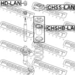 Отбойник амортизатора CHD-LAN FEBEST
