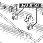 Втулка задн стабилизатора (D33) MERCEDES SPRINTER (906) 2005-2013 BZSB-906R FEBEST