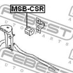 Втулка заднего стабилизатора D12 FEBEST