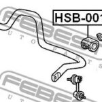 Втулка переднего стабилизатора D27.2 FEBEST