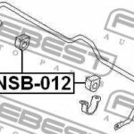 Втулка переднего стабилизатора D25.5 FEBEST