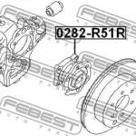 Ступица задняя FEBEST