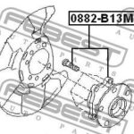 Ступица передняя FEBEST