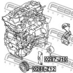 Ролик обводной FEBEST 0288Z12