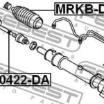 Тяга рулевая 0422-DA FEBEST