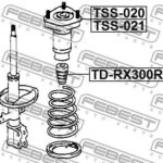 Отбойник заднего амортизатора FEBEST