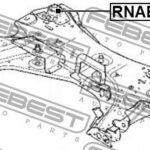 Сайлентблок RNAB-M2 FEBEST