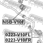 Втулка переднего стабилизатора D21 FEBEST