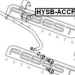 Втулка переднего стабилизатора D18.5 FEBEST