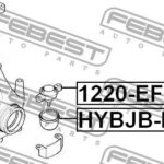 Опора шаровая переднего поворотного кулака FEBEST