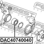 Подшипник ступицы передний MAZDA 323 94-00 DAC40740040 FEBEST