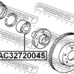 Подшипник ступичный передний 32X72X45 FEBEST