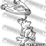 Сайлентблок задней цапфы плавающий FEBEST