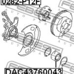 Ступица передняя FEBEST