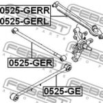 Тяга задняя поперечная правая FEBEST