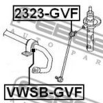 Втулка стабилизатора передняя SKODA OCTAVIA (1Z), VW PASSAT 11-14 VWSB-GVF FEBEST