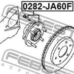 Ступица передняя FEBEST