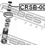 Втулка заднего амортизатора FEBEST