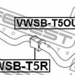 Втулка заднего стабилизатора D20.7 FEBEST
