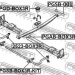 Втулка задней рессоры задняя FEBEST