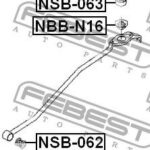 ПЫЛЬНИК КУЛИСЫ КПП 29X22X12.6 NISSAN ALMERA N16 00- FEBEST