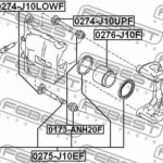 Поршень суппорта 0276-J10F FEBEST