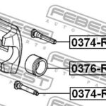 Поршень суппорта тормозного переднего FEBEST