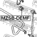Втулка стабилизатора MAZDA DEMIO DY 2002-2007 MZSB-DEMF FEBEST