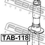 Втулка переднего амортизатора FEBEST