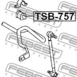 Втулка переднего стабилизатора D22 FEBEST