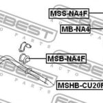 Опора переднего амортизатора FEBEST
